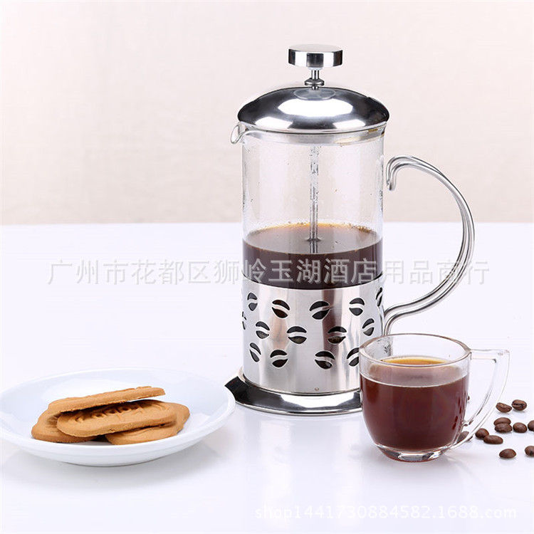 French Press Pot French Press Coffee Pot Tea Pot Filter Press Coffee Pot Tea Pot Tea Pot Scented Tea Moka Pot Filter Press Pot