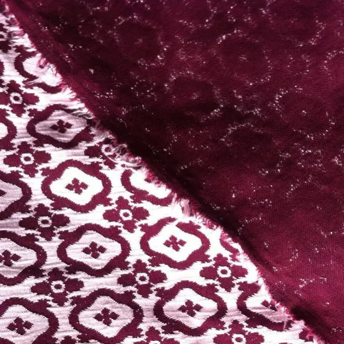 All -cotton knitted ticked cloth
