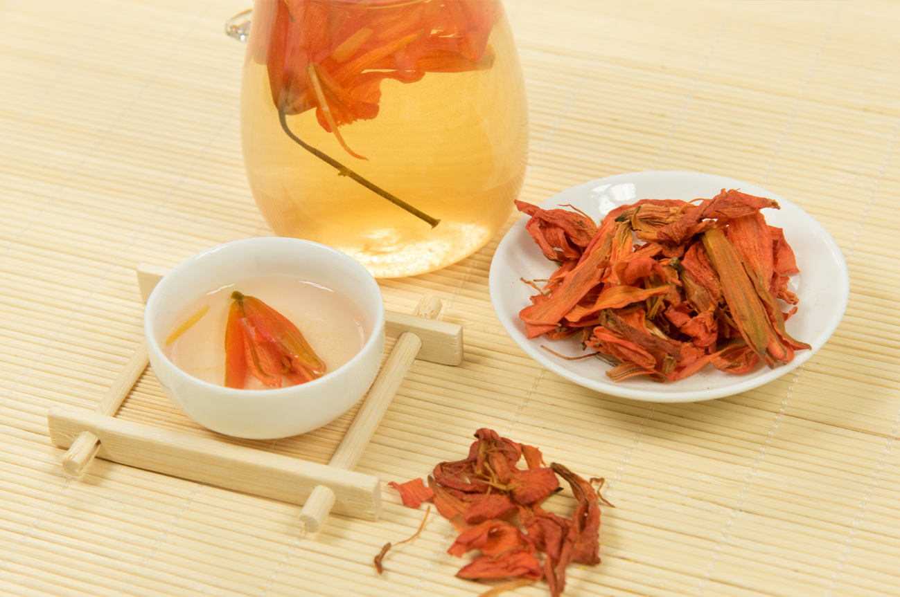 Dried Lily Flower Bai He Hua Loose Herbal Tea 500g specifications