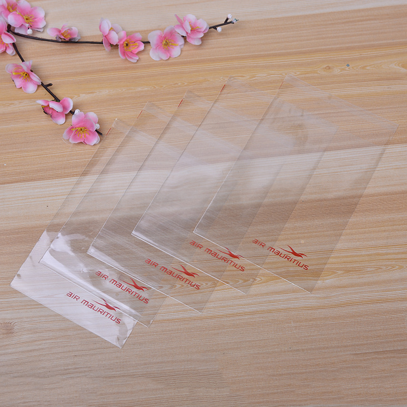 厂家双层OPP英文袋透明包装袋塑料袋自封袋支持可定印刷袋广告袋