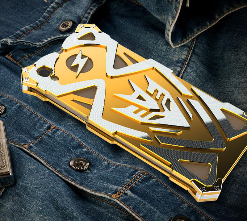 SIMON THOR Ⅱ Aviation Aluminum Alloy Shockproof Armor Metal Case Cover for OPPO R9 Plus & OPPO R9