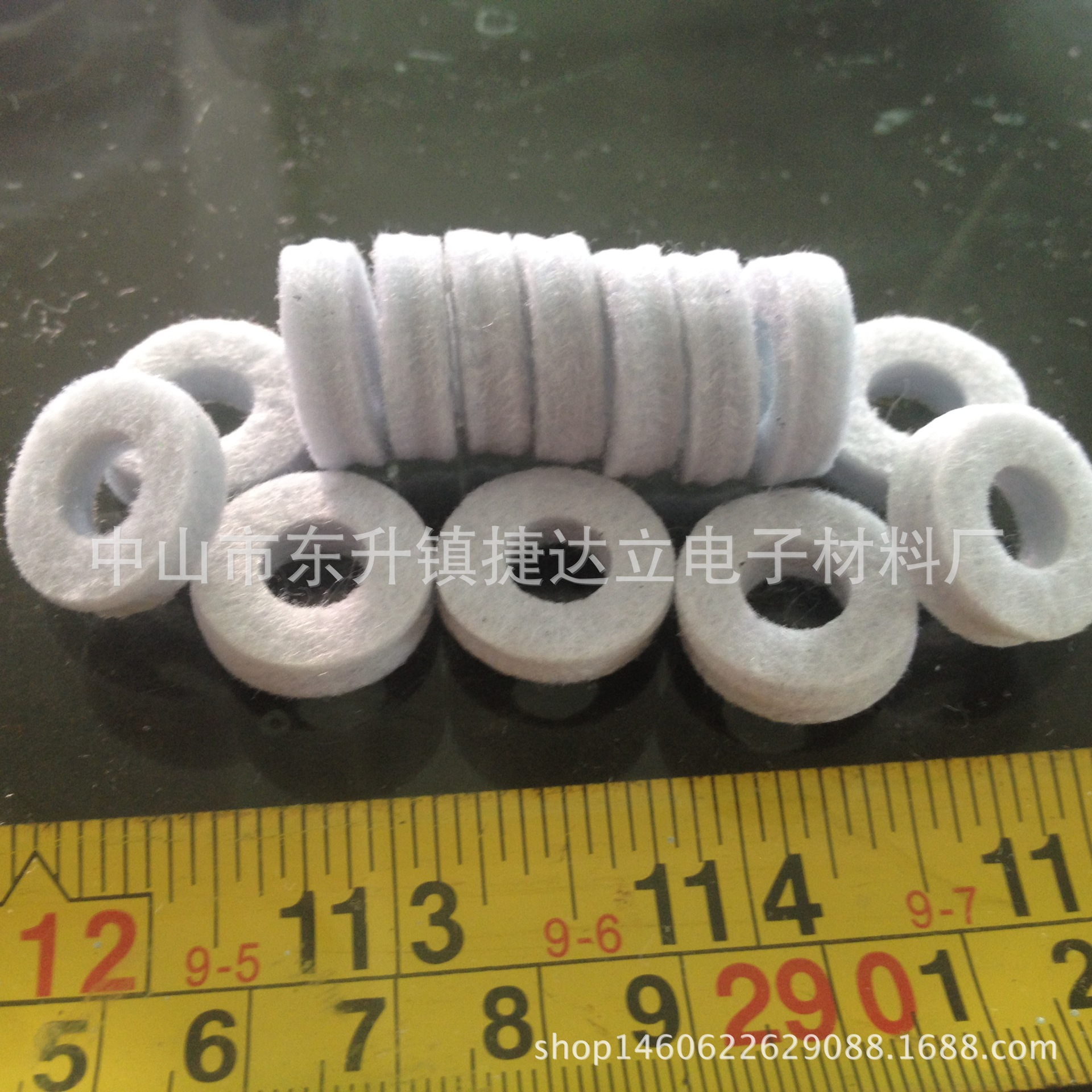 圆形不织布垫片不织布垫圈 不织布垫片羊毛毡垫片家具毛毡垫片