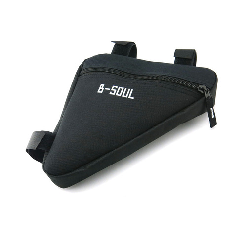 New Saddle Bag Cycling Bicycle Mountain Bike Bag Triangular Tool Bag Top Tube Crossbar Bag Cycling Equipment Accessories
