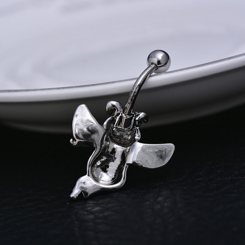 16G labret stud size and finish detail