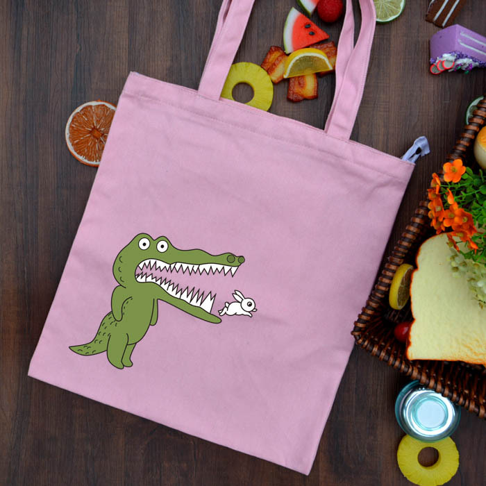 Bolsa de lona personalizada bolsa de algodón bolsa de lona de compras bolsa de clase de estudiante universitario ins moda entrega de una pieza