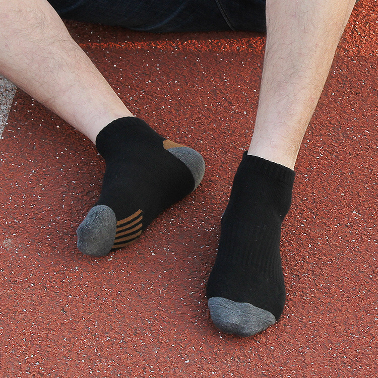 breathable cotton wear-resistant sports knee socks all-season