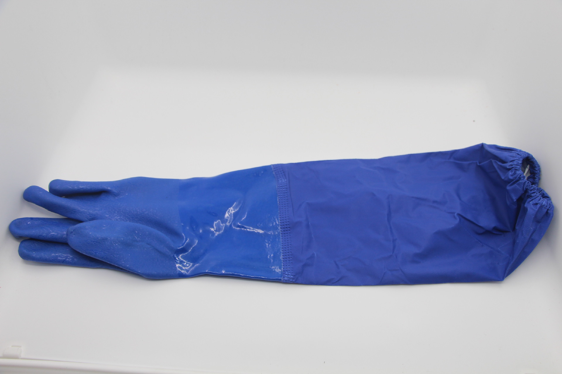 东亚806加袖手套 磨砂 耐油 耐酸碱工业手套加袖 60公分接袖手套