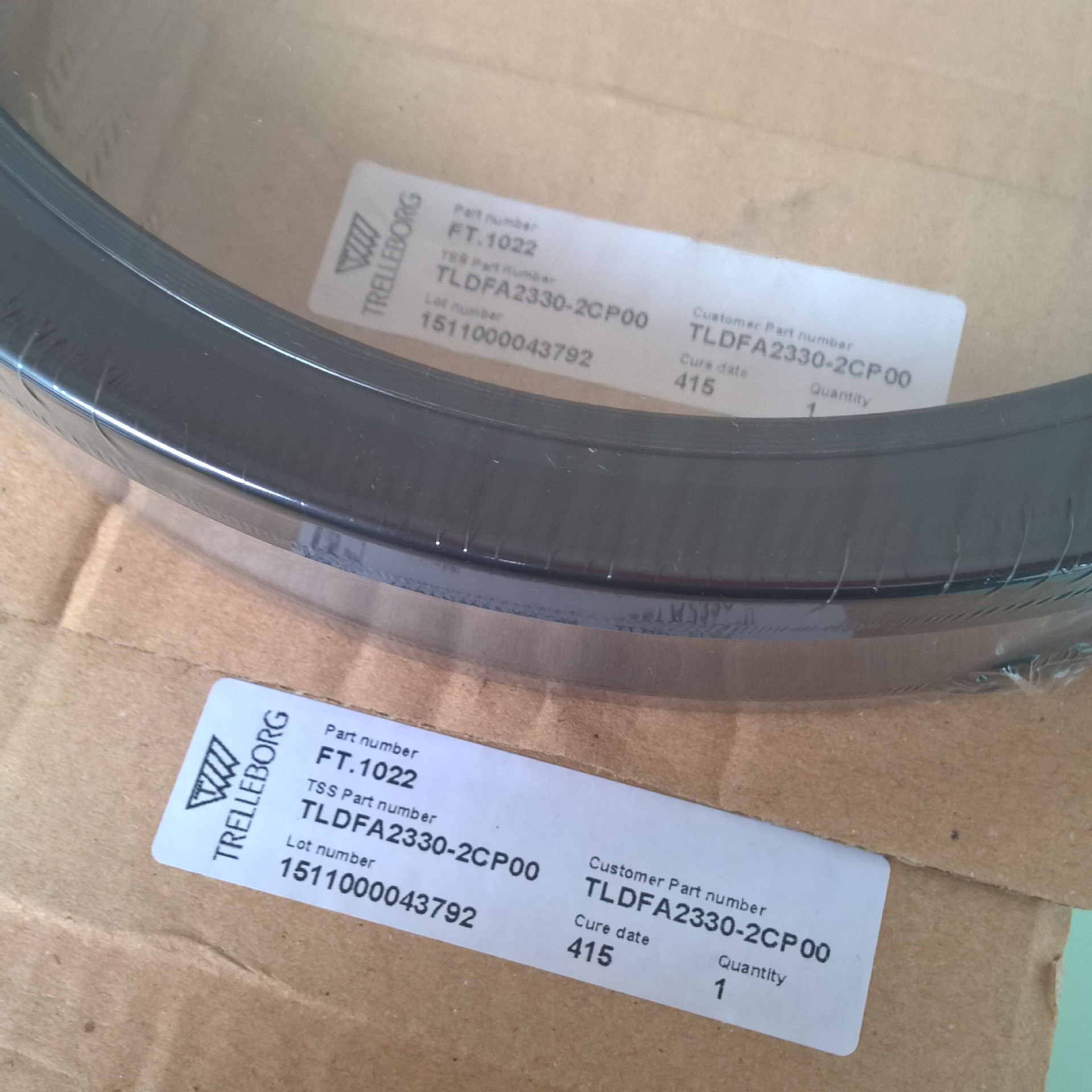 特瑞堡|原意大利GNL|TLDFA|DF1022浮动油封密封圈|西安海姆意机电