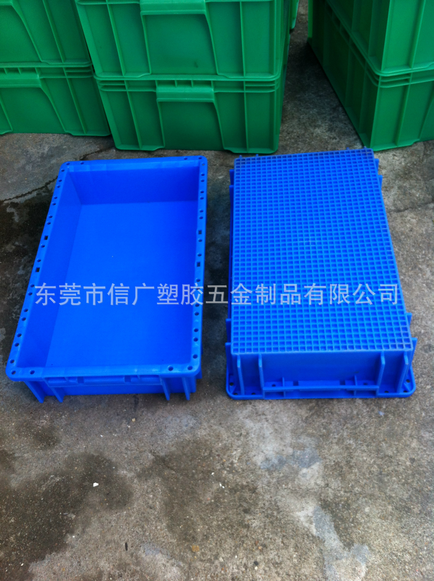 厂家直销环保周转箱塑料箱物流箱 塑料框筐萝箩可烫金