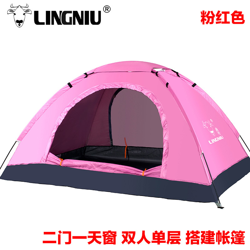 Takin 2 doors 1 skylight double tent number: LN-ZP002-02