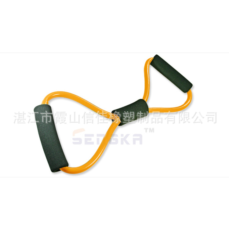 廠家供應(yīng) 多功能8字拉力器 瑜伽普拉提拉力器 高強(qiáng)度彈力帶