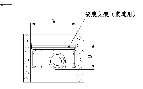 渠道用格栅支架图