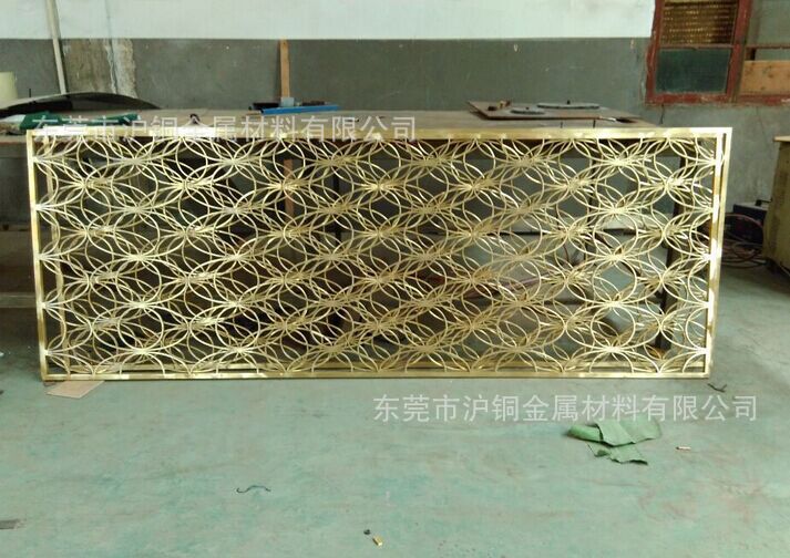 门窗屏风用镂空铜板，黄铜镂空铜板，紫铜镂空铜板