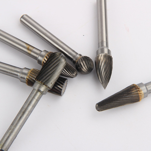 Carbide rotary file, tungsten steel grinding head, woodworking alloy grinding head, file grinding head, extended rotary file