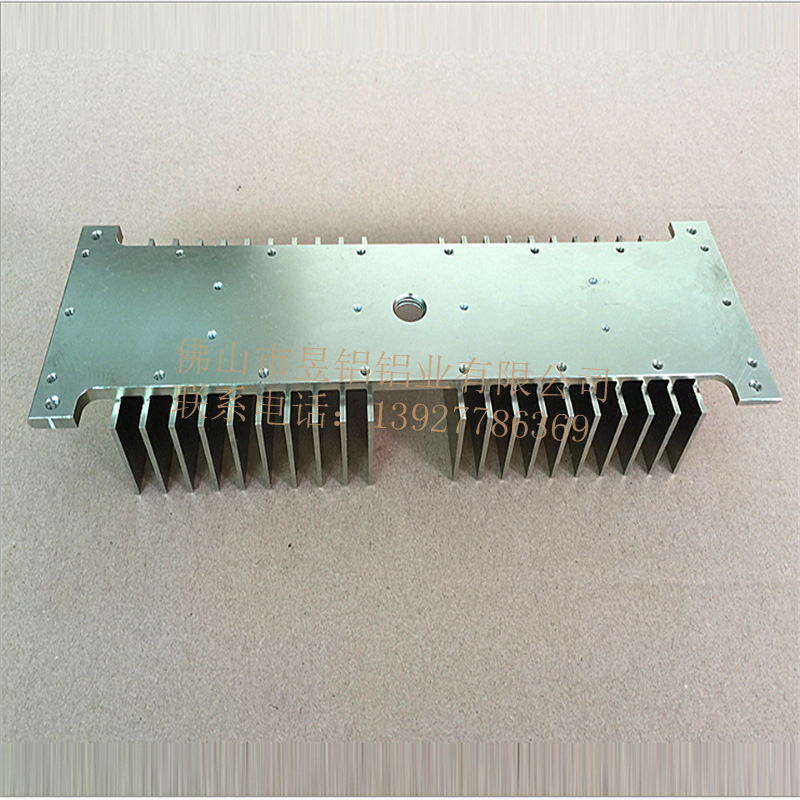 生产订作各类6061散热器铝合金型材 表面深加工散热器铝合金