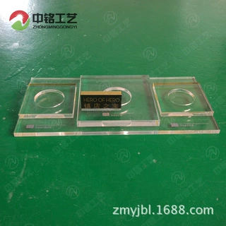 化妆品陈列展示架定制 亚克力音响展示架有机玻璃 香水展示台定做