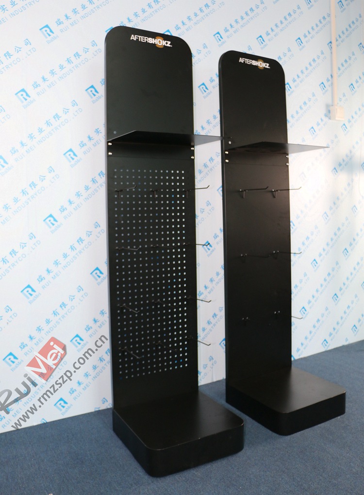 优质精品洞洞板手机配件货架孔板展示架 金属洞洞板展示架定制