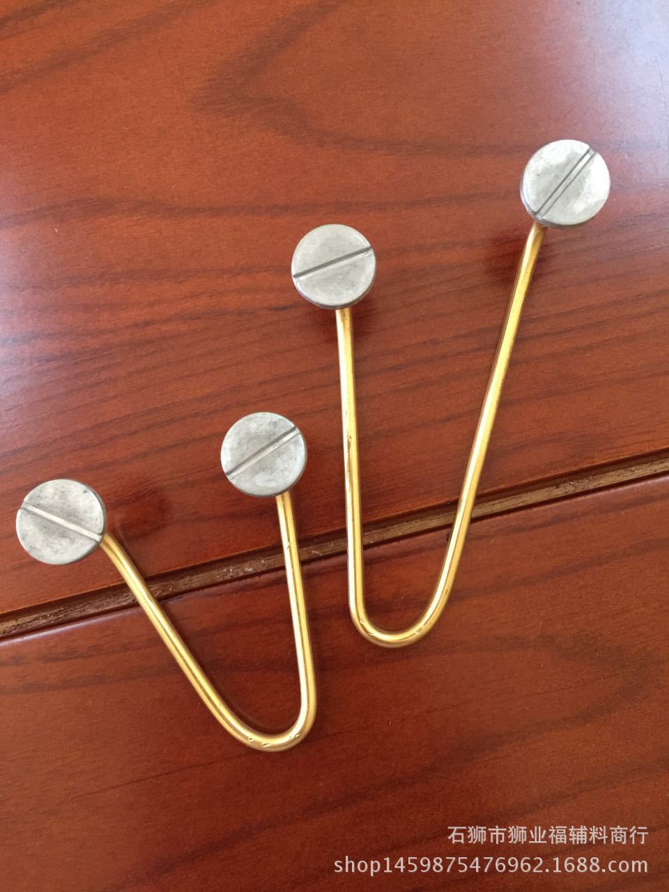 厂家直销 铜针铜轴饰品 带珍珠 安全别针 经环 个性定制衣服纽扣