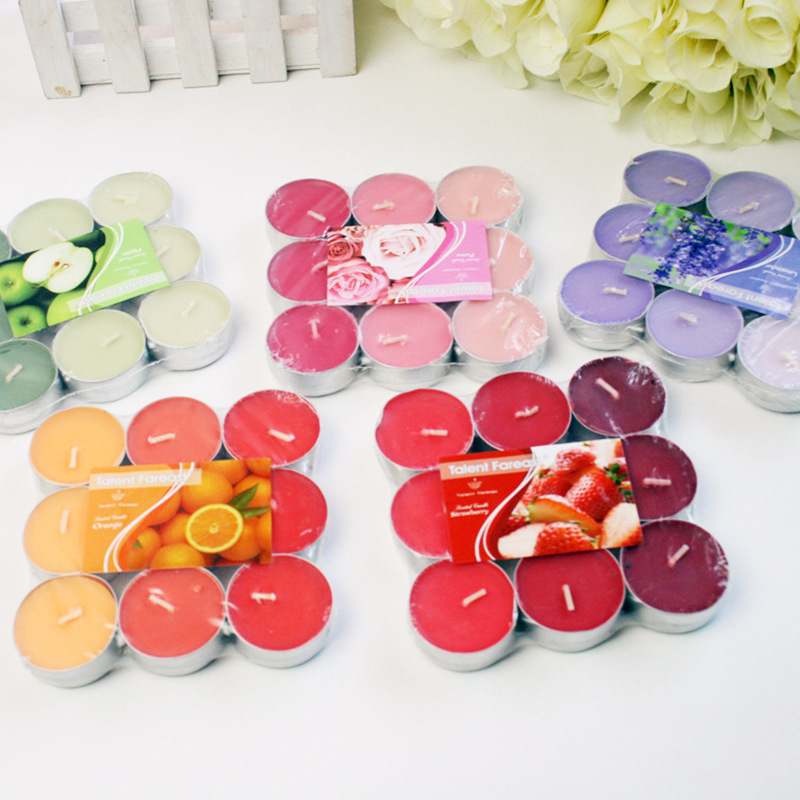 批发 正品达伦特 茶蜡 香薰蜡烛 无烟蜡烛 香薰炉用蜡烛煮茶9支装|ru