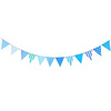 The festival party dressing supplies birthday flag banner banner triangle decoration color flag hanging flag props pull flowers