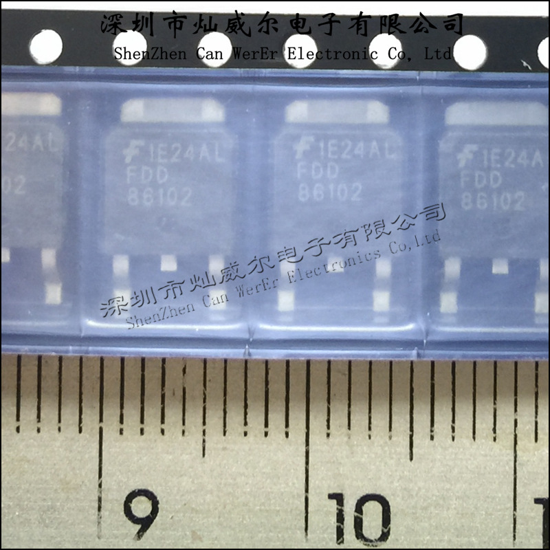 FDD86102 N沟道 MOSFET 晶体管 36 A Vds=
