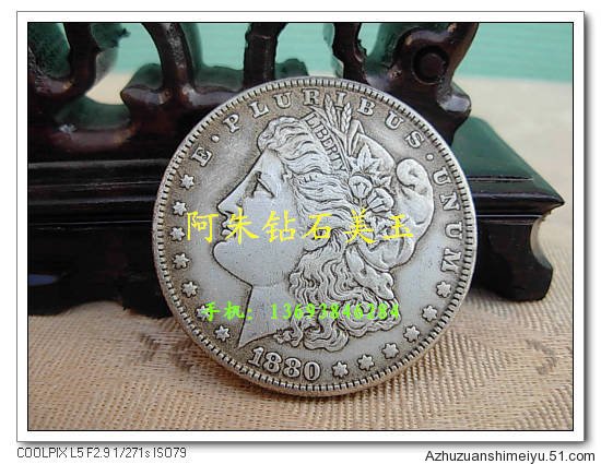 Foreign silver Foreign currency Good quality U.S.A Morgan Silver coin Particular year random Wholesale silver dollar