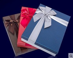 Rectangular gift box Large gift packaging box Square gift box Creative return gift box Paper box