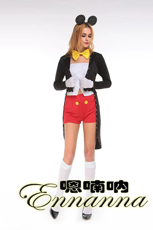 ZL7038 Человек бренд внешнеторговая стадия установка Halloween Mickey ролевая одежда место