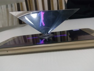 Мобильный телефон, проектор, пирамида, 2022, 360 градусов, 3D