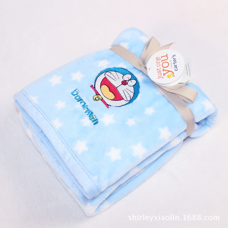 机器猫 法兰绒绣毯 (2)