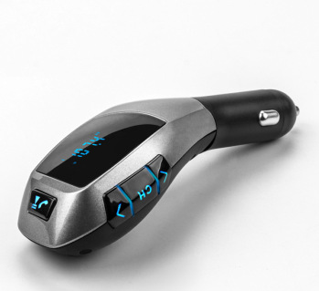 X5車載藍牙mp3 無損播放器 藍牙免提汽車電話 汽車FM發射器