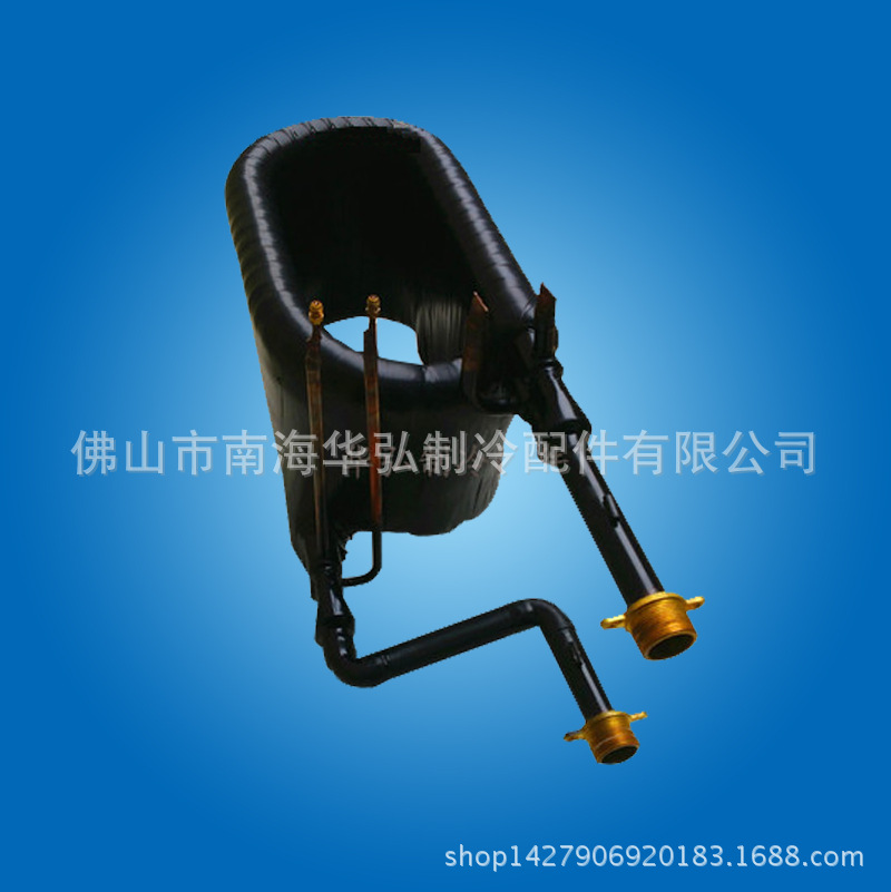 5-15P热泵同轴套管换热器 空气能热交换器 配件 空调冷凝器蒸发器