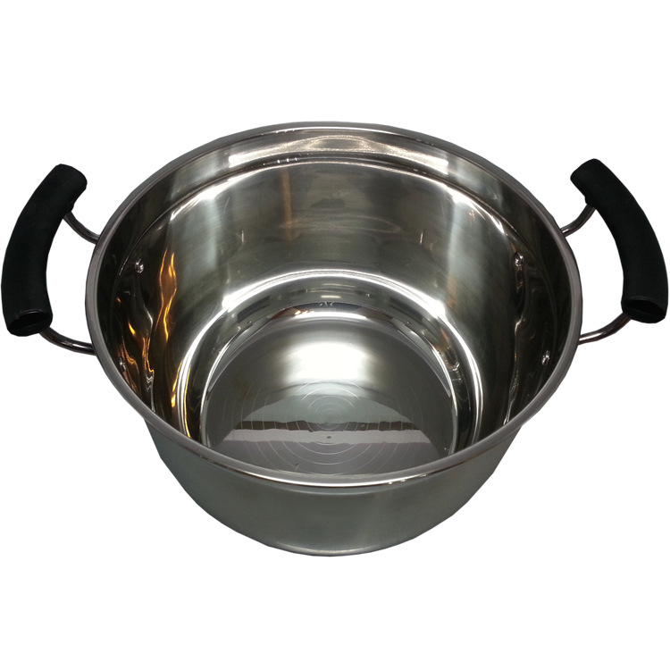 Manufacturer's stainless steel steamer with a double bottom, Korean-style two-layer steamer, steamer cage, household multi-functional export steamer detail image 8