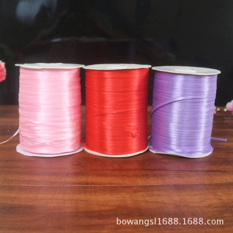 Transfronteriza 1 minuto 3mm 870 yardas pastel embalaje de regalo diy cinta caja de dulces accesorios festival de la boda ropa