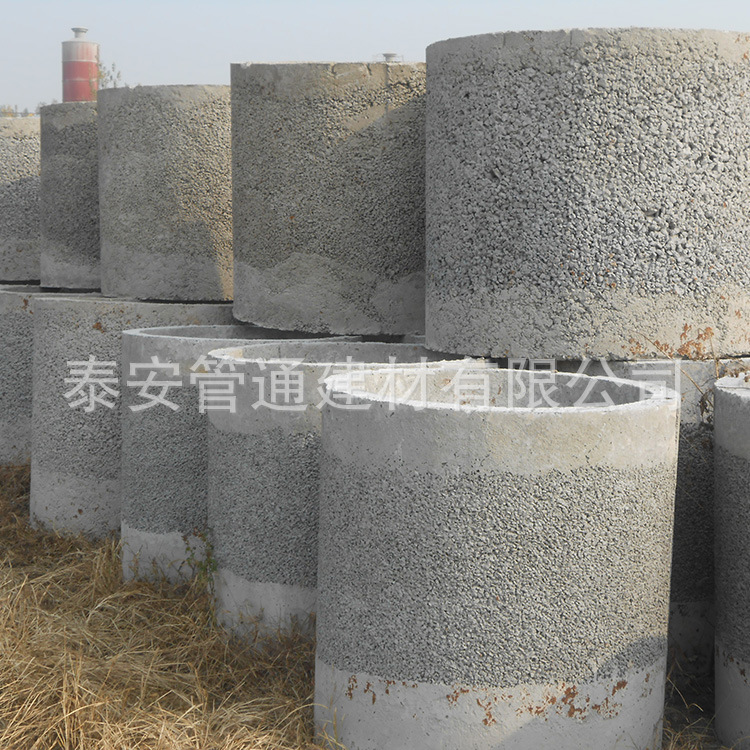 供应山东地区水泥管 无砂管渗水管 型号齐全 欢迎订购