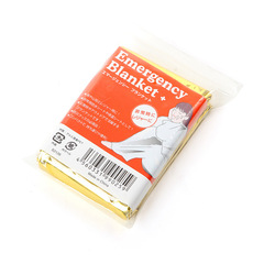 Emergency blanket, life-saving blanket, insulation blanket, sun protection blanket, earthquake outdoor outdoor survival life-saving blanket, 210*160CM gold