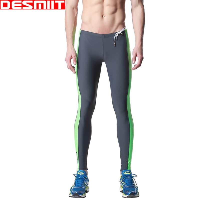 Desmiit Special Men's Long Comfortable Swimming Trunks Sweatpants Fitness Running G101