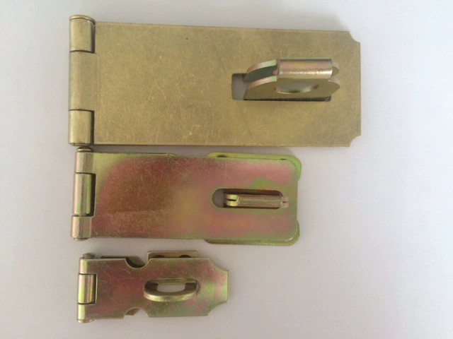 Производители источника экспортного качества железный тяжелый замок пластина дверная защелка 1,5-6 дюймов Цвет оцинкованная медь белый цинк