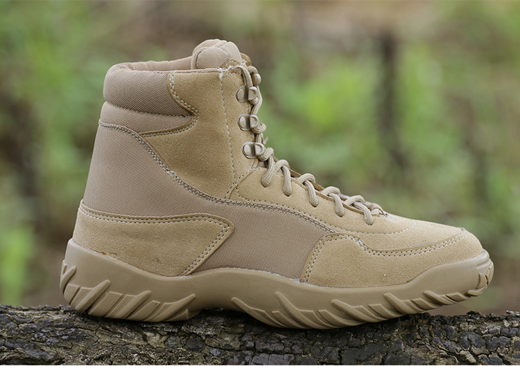 Bottes militaires pour homme en cuir - Ref 1397338 Image 12