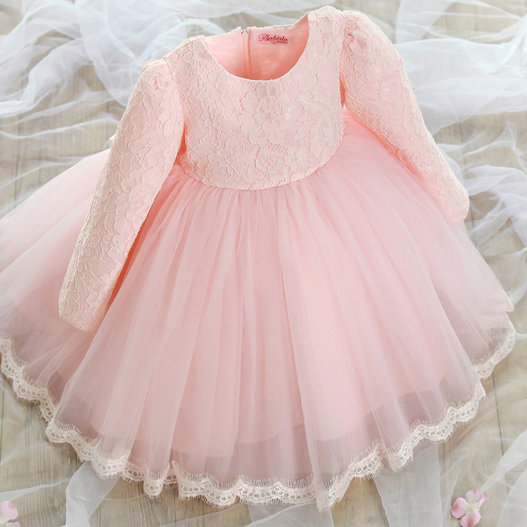 Children's dress skirts autumn girls lon...