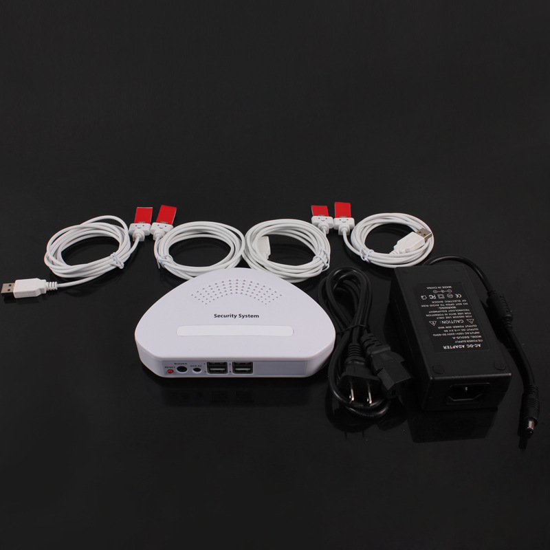 手机防盗报警器展示支架一拖六华为小米真机体验店柜台多路充电托