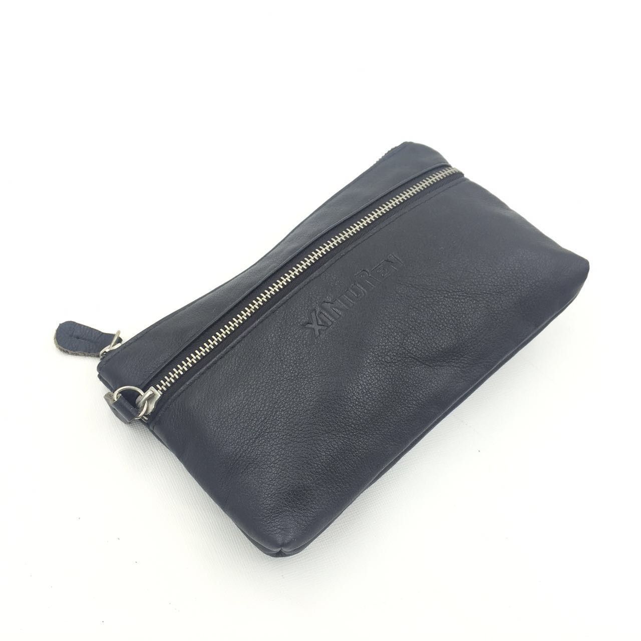 Rhinoceros Shanghai brand Manufactor Direct selling The first layer genuine leather Handbag coin purse Storage bag Mobile phone bag Cost