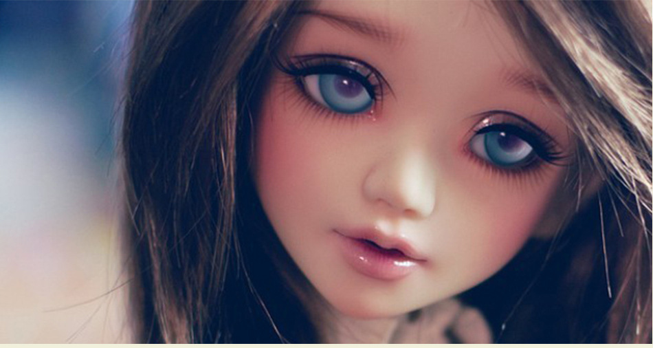 Free Face Make UP+Free Eyes 1//6 BJD Doll SD Doll Girl iplehouse kid lonnie