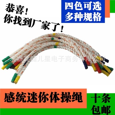 正品感统迷你绳幼儿园体操小绳子早操专用儿童器械玩具小短绳|ms