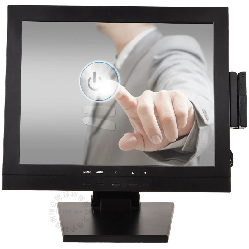 Сенсорный металлический LCD дисплей, 15 дюймов