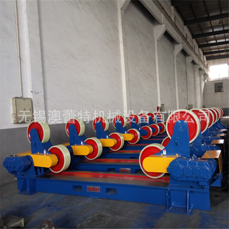 自调+可调焊接滚轮架  PU轮  出口墨西哥   双层电控箱 室外使用