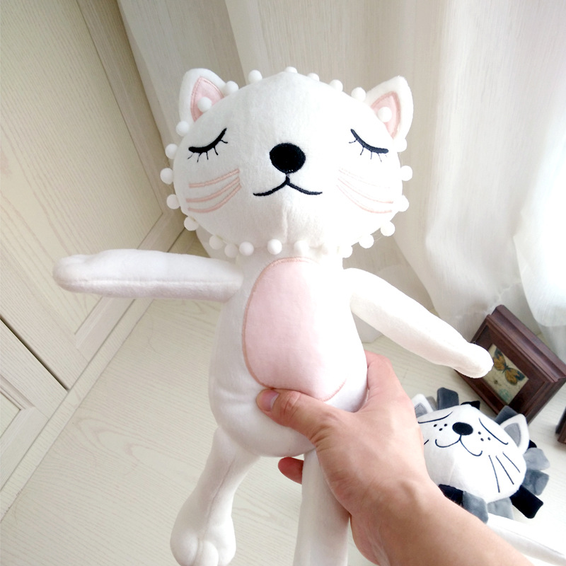 Charming cat lion plush