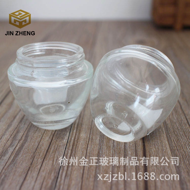 创意玻璃化妆品包装瓶  专用眼霜玻璃瓶 厂家来样加工制作
