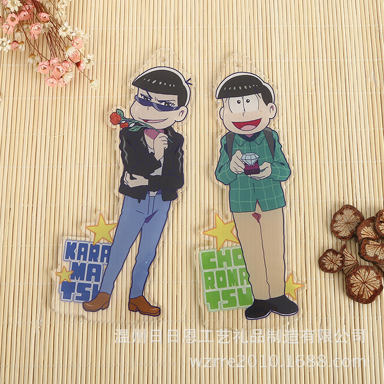 厂家定亚克力有机玻璃立牌卡通动漫摆件人形肖像桌面立牌