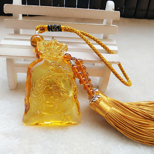 Car hanging gift Car pendant crystal pendant Crystal wallet